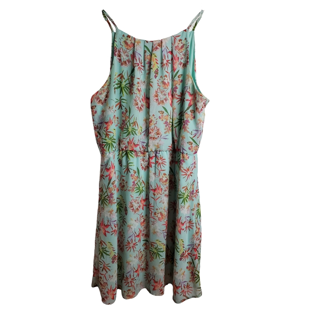 Tacera Floral Dress Sz XL